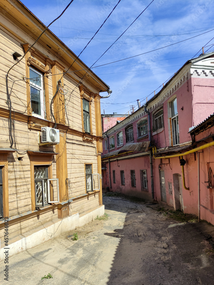 historical beautiful architecture of the city of Nizhny Novgorod historical beautiful architecture of the city of Nizhny Novgorod