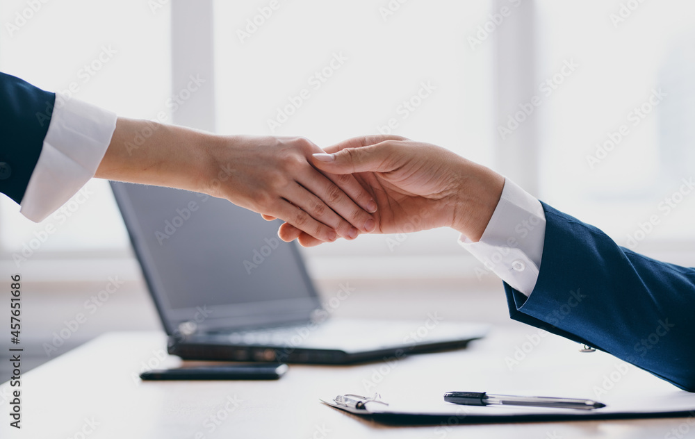 colleagues Business deal teamwork communication finance professionals colleagues Business deal teamwork communication finance professionals