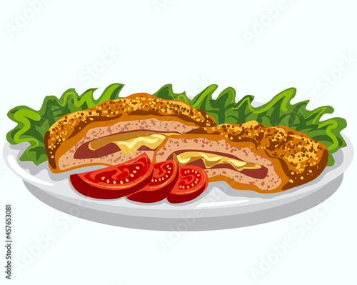 cordon bleu dish