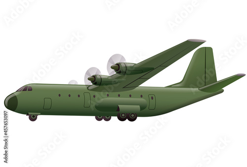 propeller military plane