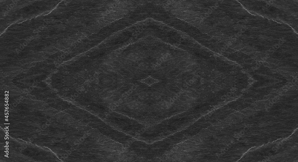 Fototapeta premium Gray grunge banner. Abstract stone background. The texture of the stone wall. Close-up.