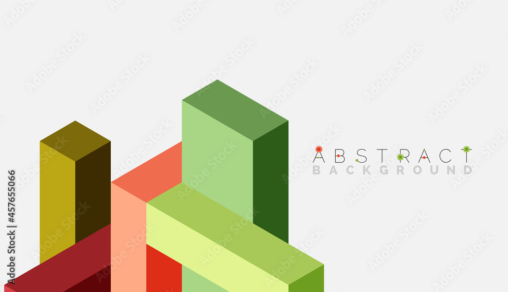 Abstract background. 3d cubes, cubic elements and blocks. Techno or business concept for wallpaper, banner, background, landing page Abstract background. 3d cubes, cubic elements and blocks. Techno or business concept for wallpaper, banner, background, landing page