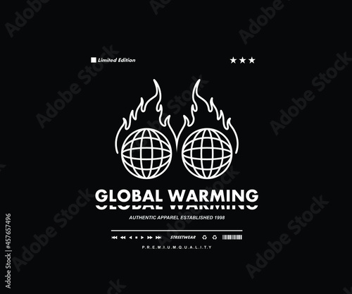 Aesthetic Graphic Design for T-shirt, Street Wear, Urban Style