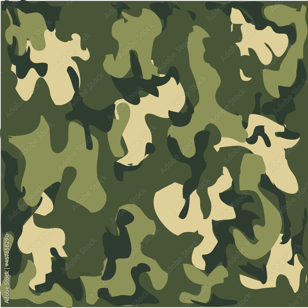 Camouflage pattern abstract background design Camouflage pattern abstract background design
