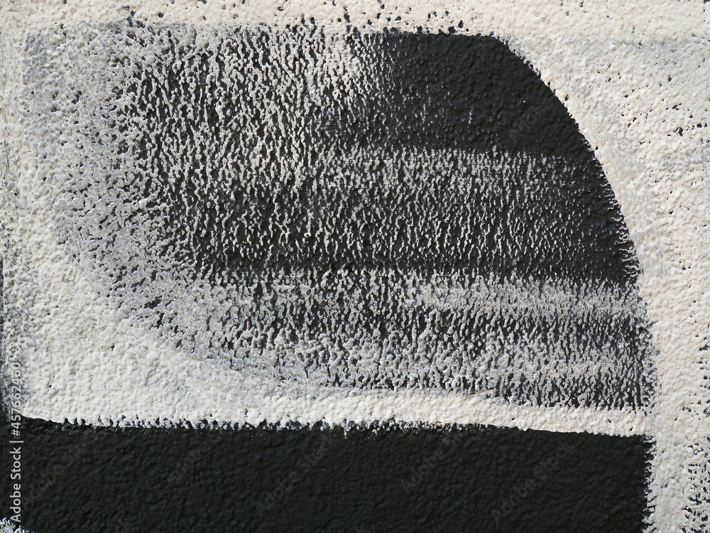 Black and white texture of a plastered wall