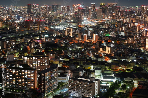 ベイタワーから眺める大阪の美しい夜景 © Takuro Kagawa