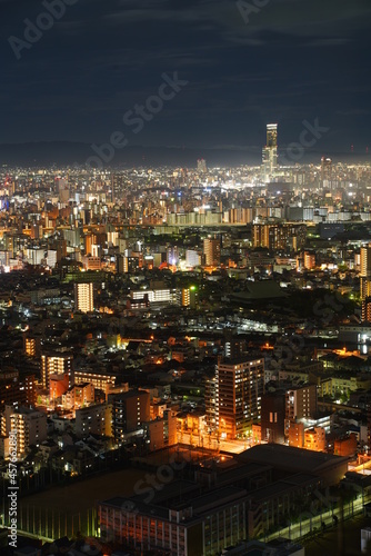 ベイタワーから眺める大阪の美しい夜景 © Takuro Kagawa