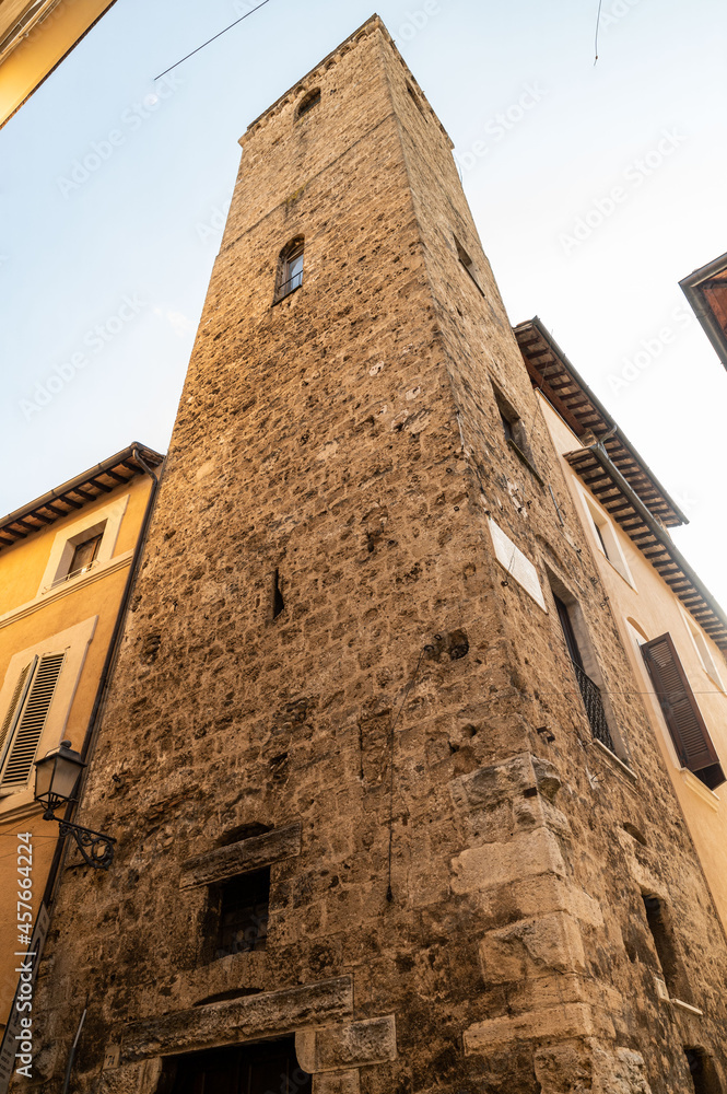 terni tower barberini in street rome