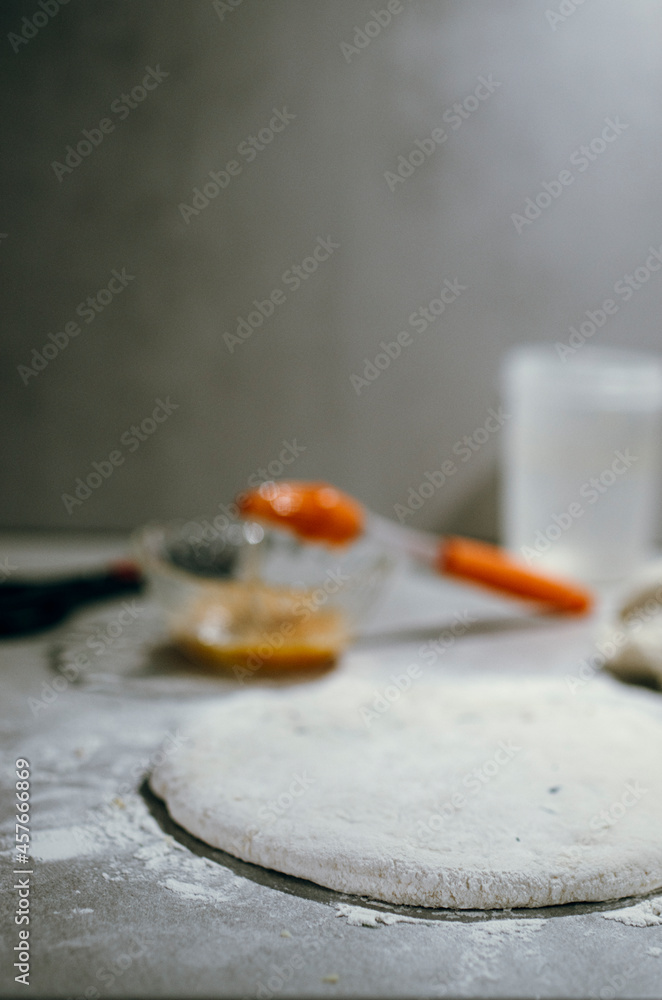 The process of making an Ossetian pie. Ossetian pie. Pie with cheese. National dish. National oriental dish. Caucasian cuisine. Asian cuisine. The process of making an Ossetian pie. Ossetian pie. Pie with cheese. National dish. National oriental dish. Caucasian cuisine. Asian cuisine.