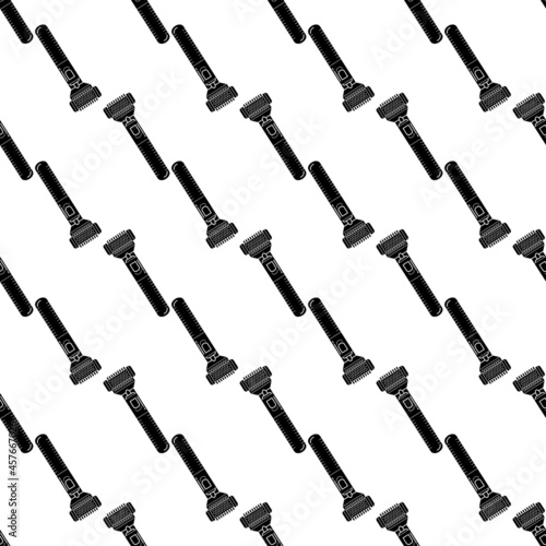 Razor pattern seamless background texture repeat wallpaper geometric vector © ylivdesign