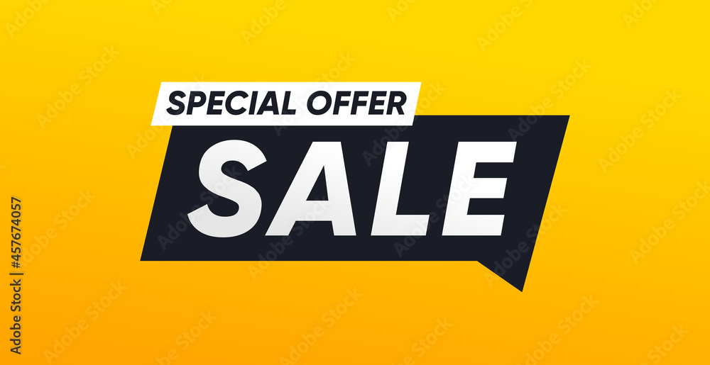 Special Offer banner sale vector design Special Offer banner sale vector design