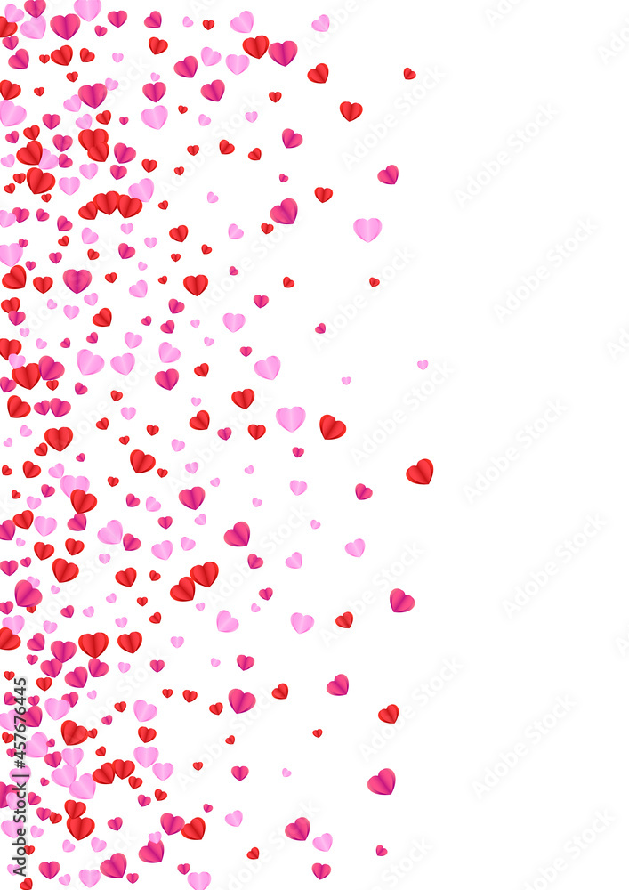 Fond Heart Background White Vector. Shape Texture Confetti. Tender Greeting Frame. Violet Heart Present Backdrop. Red Rain Illustration. Fond Heart Background White Vector. Shape Texture Confetti. Tender Greeting Frame. Violet Heart Present Backdrop. Red Rain Illustration.