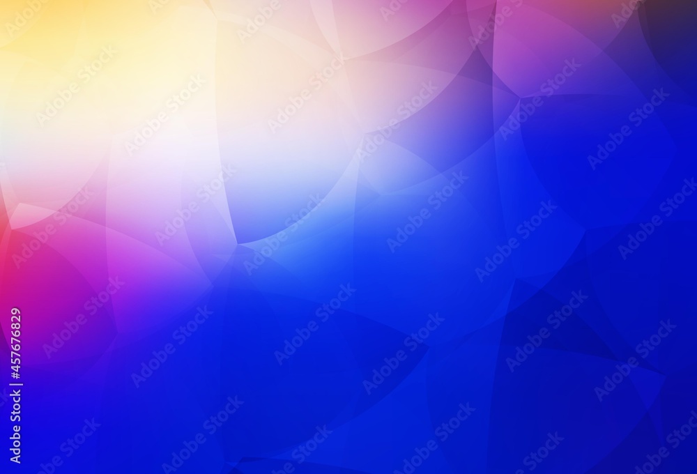 Light Pink, Blue vector backdrop with lines, triangles. Light Pink, Blue vector backdrop with lines, triangles.