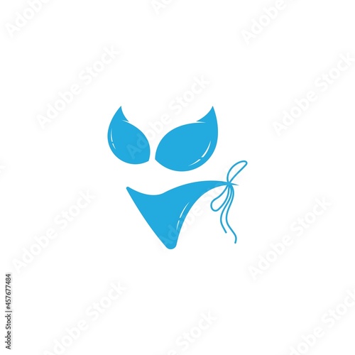 Bikini Logos Vector Template. Swimsuit Logo Design
