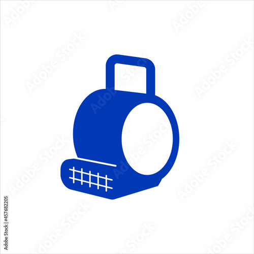 carpet Blower vector logo icon