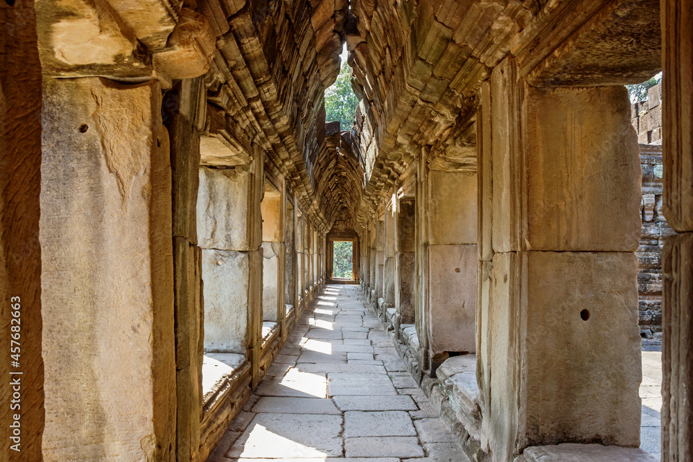 old ruins of Baphuon temple at Angkor Wat, Cambodia old ruins of Baphuon temple at Angkor Wat, Cambodia