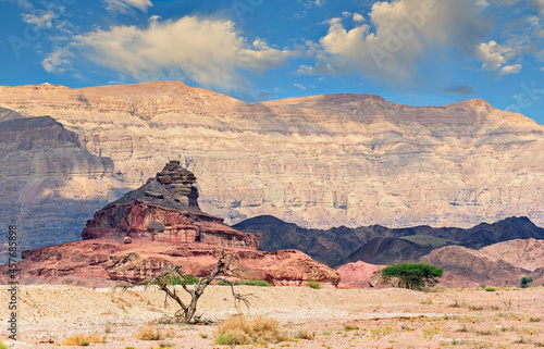 Unique geological formations belonging to Jurassic period, national nature re...