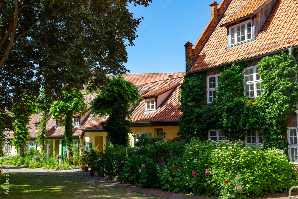 Fachwerkhäuser KSt. Johanniskloster Stralsund 2 Fachwerkhäuser KSt. Johanniskloster Stralsund 2