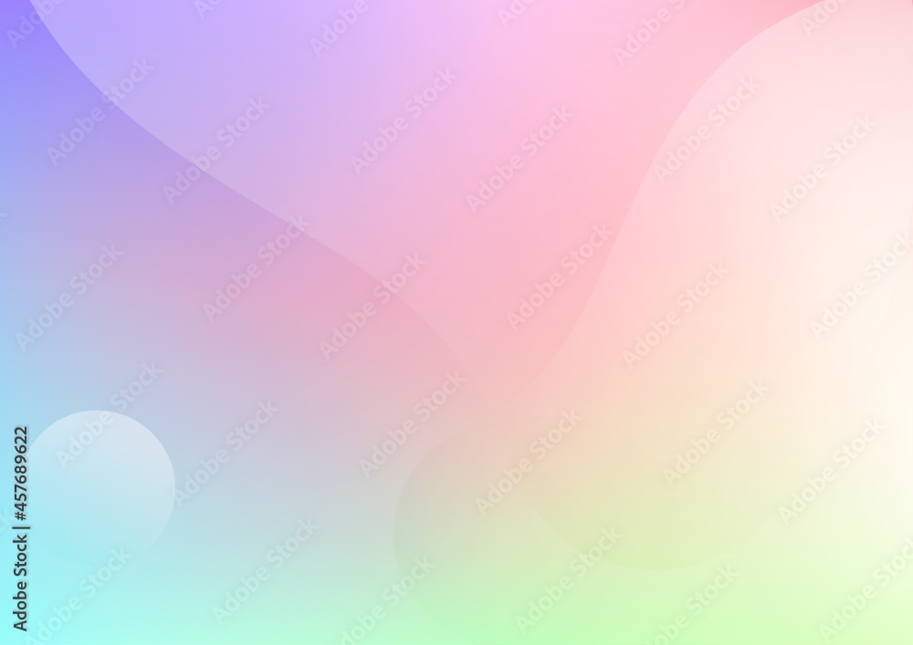 薄い虹色のグラデーションと曲線のアブストラクトカバーデザイン A3 Stock Vector Adobe Stock 薄い虹色のグラデーションと曲線のアブストラクトカバーデザイン A3 Stock Vector Adobe Stock