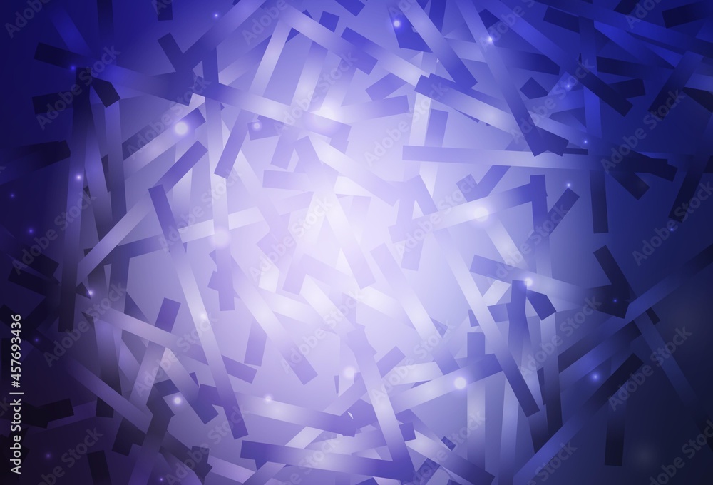 Fototapeta premium Light Purple vector background with straight lines.