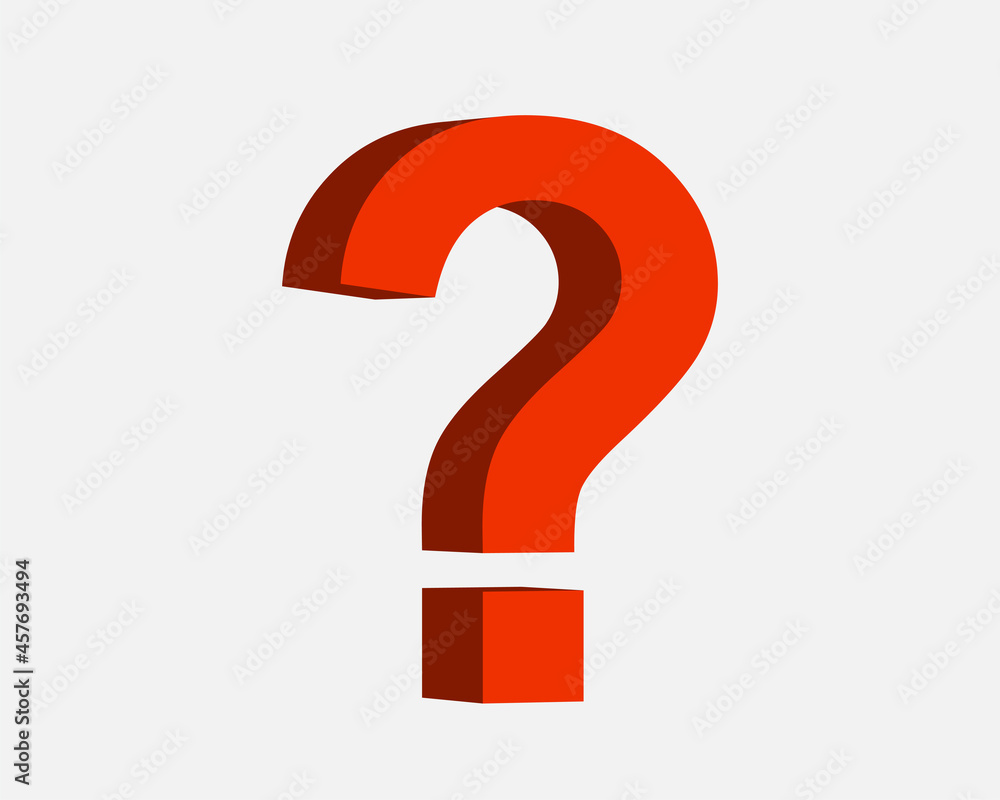 Large question mark. Searching for answer. Vector illustration. Large question mark. Searching for answer. Vector illustration.