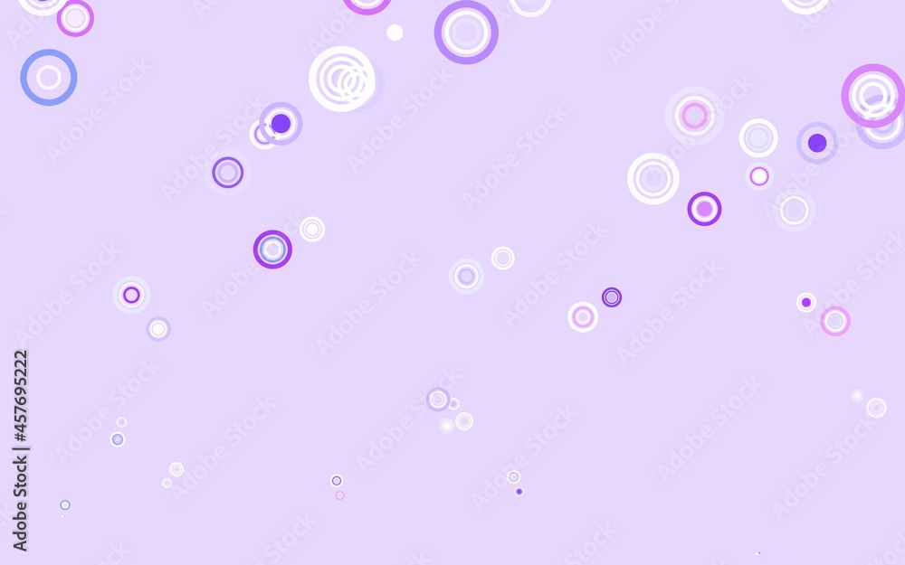 Light Purple vector pattern with spheres. Light Purple vector pattern with spheres.