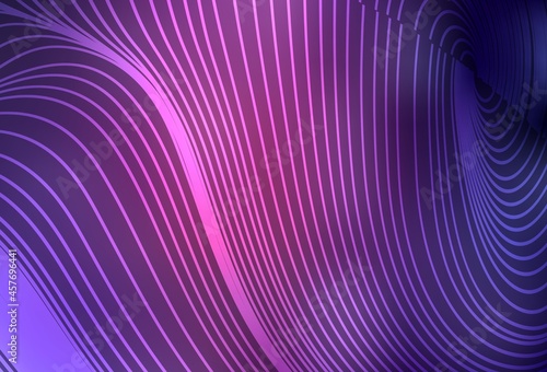 Dark Purple  Pink vector pattern with sharp lines.