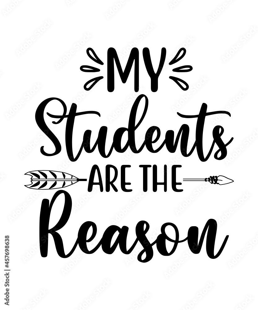 Naklejka premium Teacher Svg Bundle, Teacher Quote Svg, Teacher Svg, Teacher Life Svg, School Quote Svg, Teach Love Inspire,School, Apple, svg,dxf,png