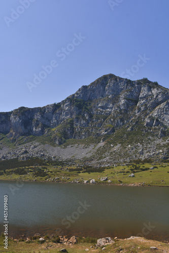 Foto de los lagos de Covadonga  Asturias