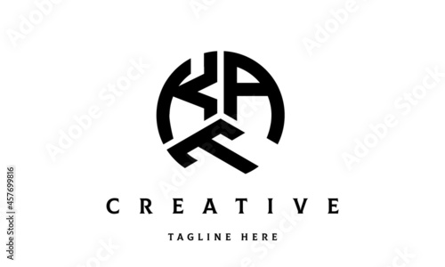 KAT creative circle three letter logo