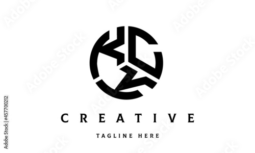 KCK creative circle three letter logo