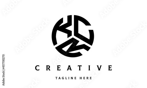 KCR creative circle three letter logo