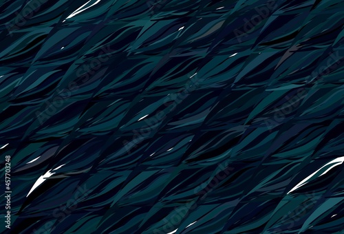 Light colorful vector background with curved lines.