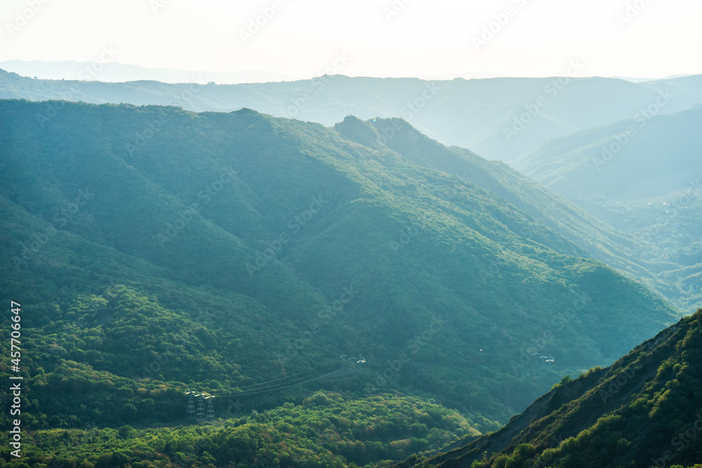Georgian mountain landscape