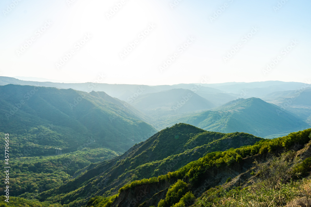Georgian mountain landscape