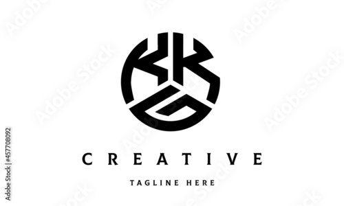 KKG creative circle three letter logo