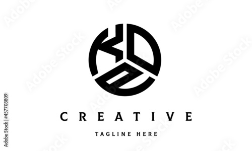 KOP creative circle three letter logo