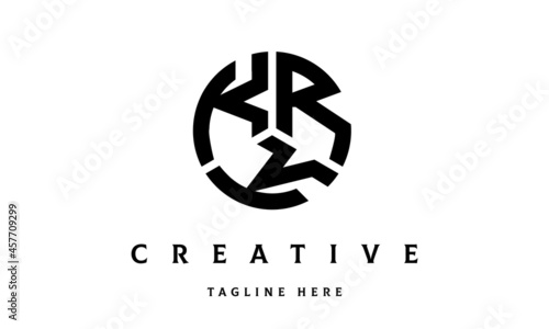KRK creative circle three letter logo