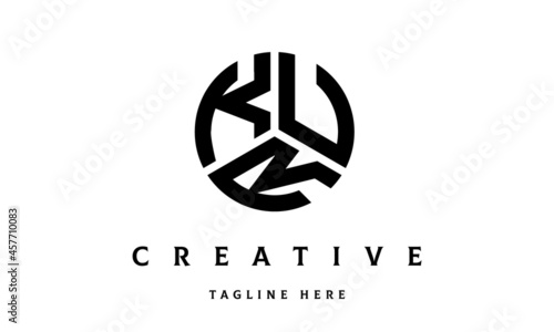 KUR creative circle three letter logo