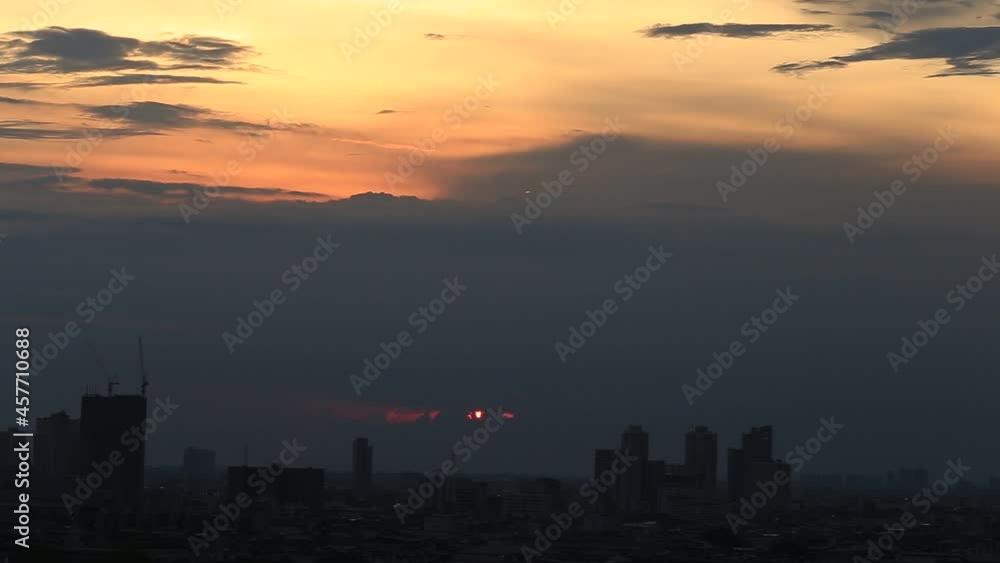 abstract background view of the colorful twilight sky.In the evening, the colorful changes (pink, orange, yellow, purple, sky) merge into the beauty of nature abstract background view of the colorful twilight sky.In the evening, the colorful changes (pink, orange, yellow, purple, sky) merge into the beauty of nature