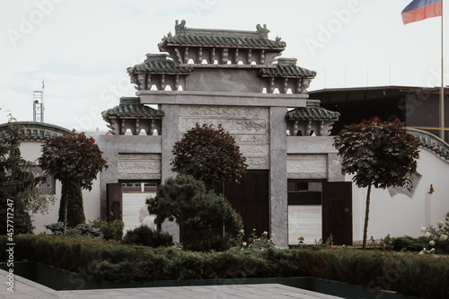 entrance to the temple