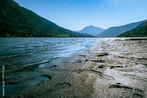 lake in the mountains
