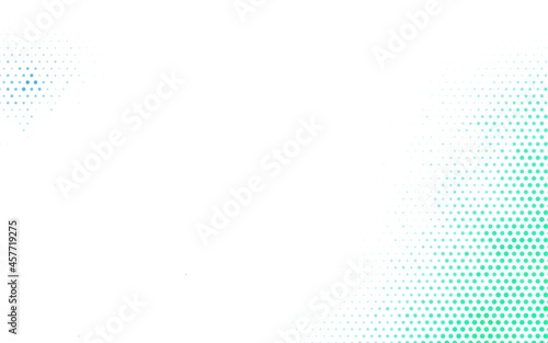 Light Blue, Green vector Blurred decorative design in abstract style with bubbles.