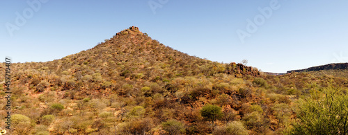 Waterberg Plateau National Park landscapes in Namibia.