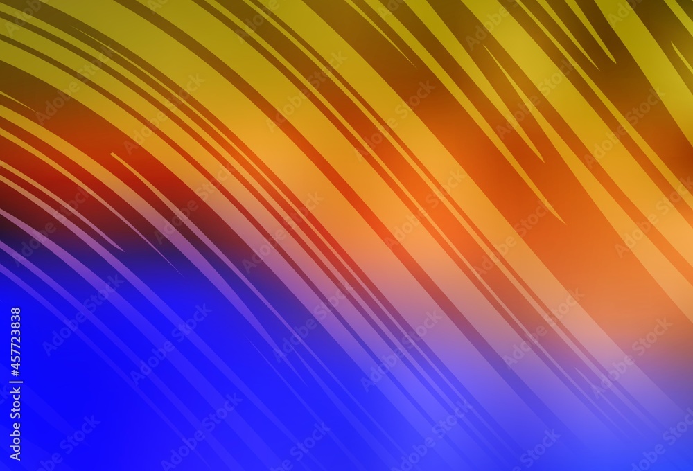 Light Blue, Yellow vector blurred shine abstract texture. Light Blue, Yellow vector blurred shine abstract texture.
