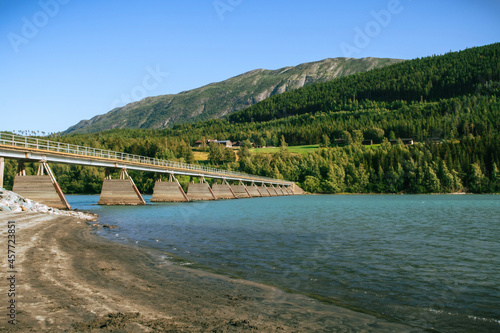 bridge over lake
