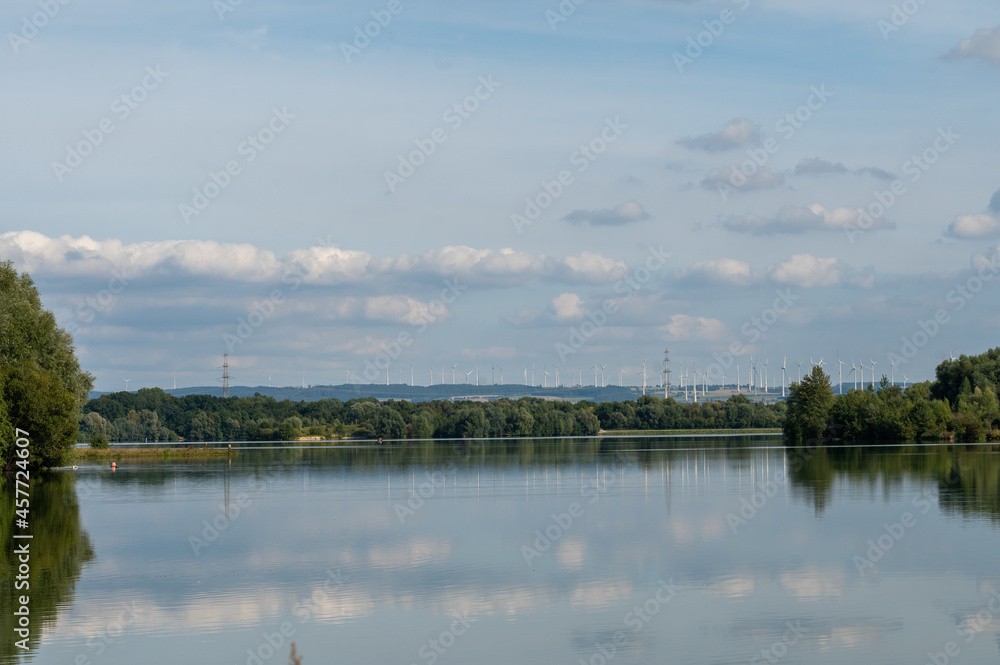 Naklejka premium Lippesee in Nordrheinwestfahlen