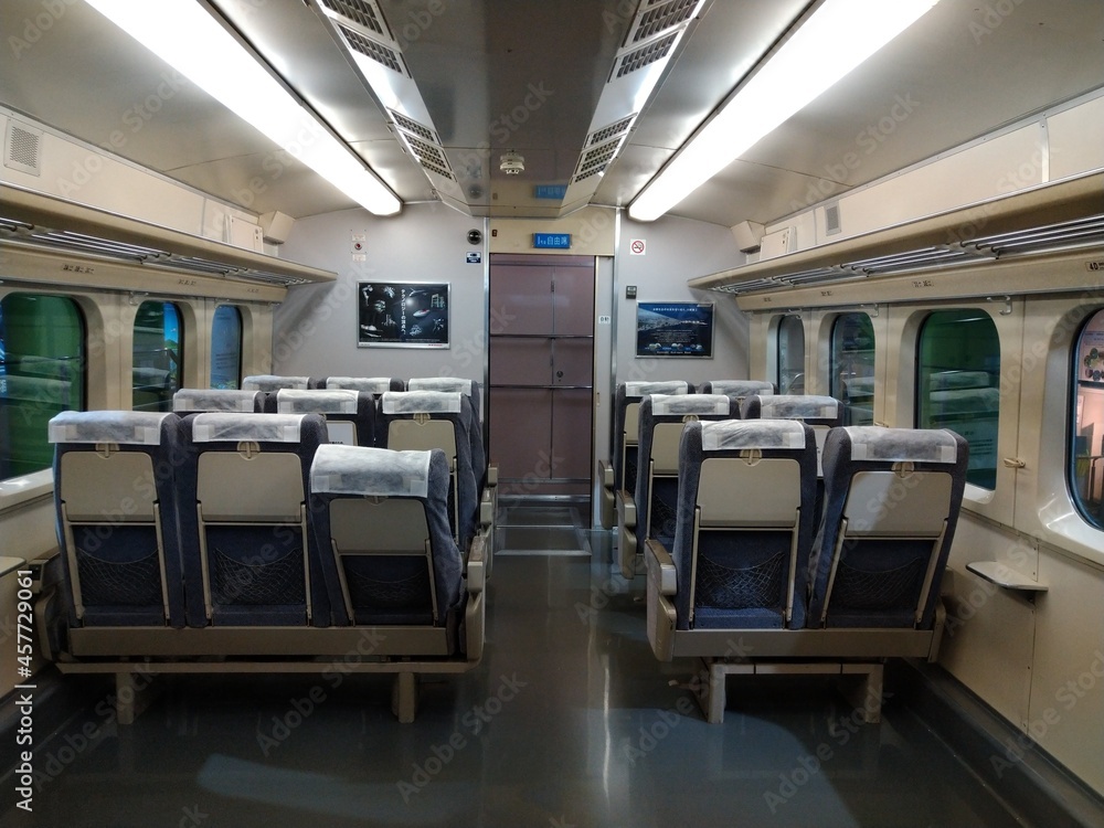 interior of a train