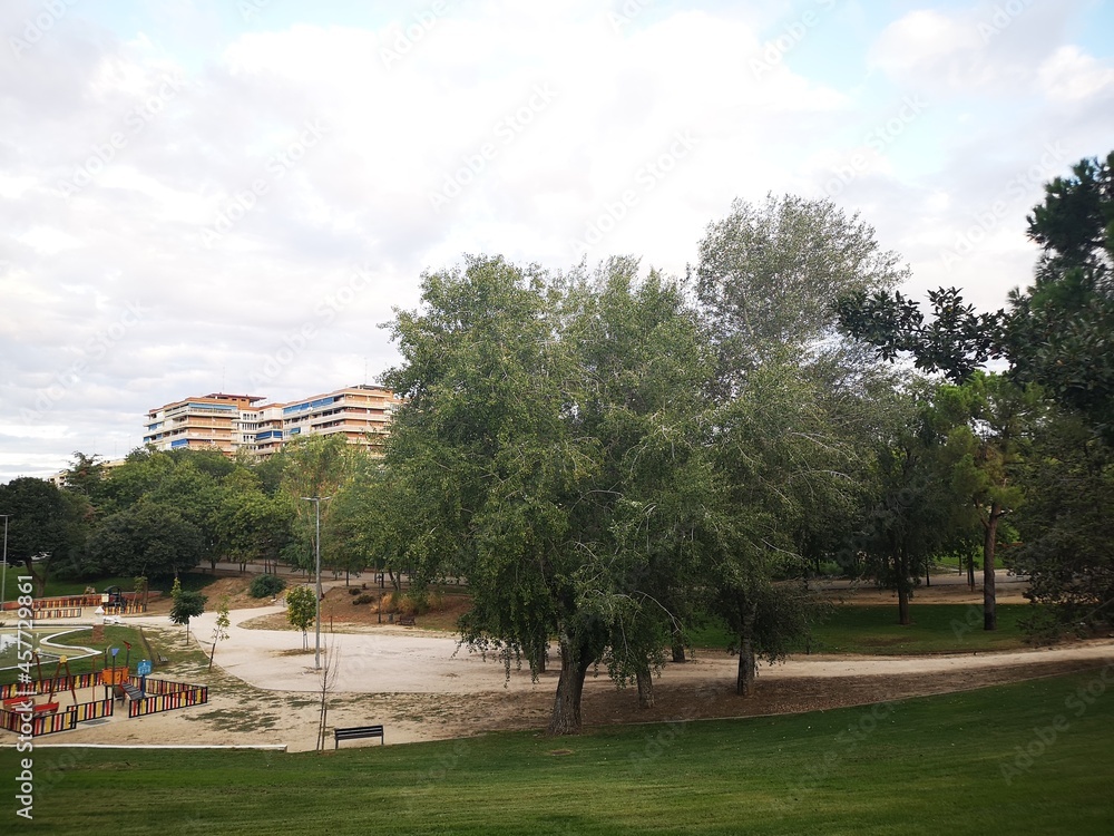 park in the city of Mostoles