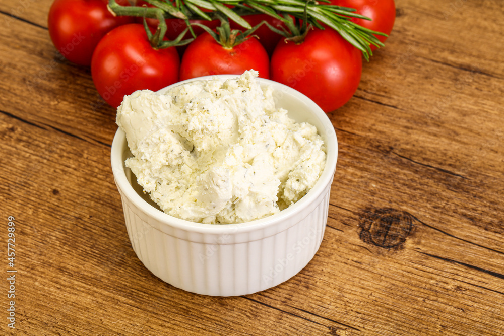 Soft cream cheese with herbs Soft cream cheese with herbs